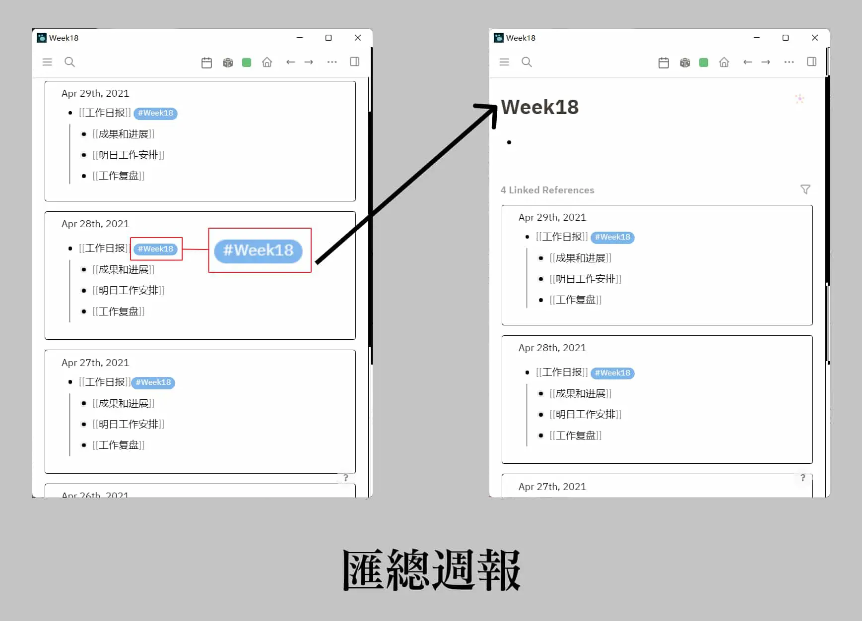 Logseq 中文教程 |  5 种用法带你用好双向链接插图15